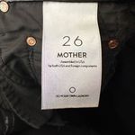 MOTHER Denim MOTHER The Insider ankle faux leather pants black size 26 Photo 11