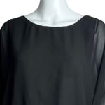 Narcisa Lang Dress Black Womens Medium Lost April Open Back Neutral Whimsygoth Photo 3