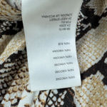 Maeve Anthropologie  Juno‎ Snake Python Print Dress Sz XS Photo 4