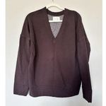 Citizens Of Humanity Ronan Sweatshirt sz S Brown Photo 0