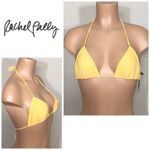 Rachel Pally yellow triangle bikini top. Photo 1