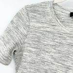 Theory Womens Casual Minimalist Cherry B3 Stirling Rib Knit T Shirt Dress Size L Photo 3