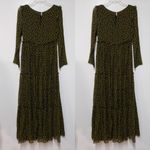 WHIT Willa Tiered Ruffle Maxi Dress Yellow Size 2 Photo 12