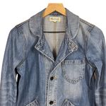 Madewell "Joshua Tree" Long Sleeve Fitted Denim Jacket Size S Photo 5