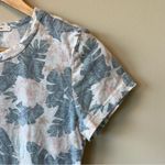 Marine layer  Tropical Floral Peach Pink and Green T-Shirt Photo 2