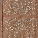 Mac Duggal 5715 Sequin Wrap-Over Long-Sleeve Embellished Gown, Rose, Size 10 Photo 6