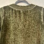 Abound ⭐️ green vintage looking high low long sleeve vneck sweater size XS Photo 10