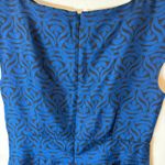 Banana Republic  Geometric Chainlink Silk Cap Sleeve Dress Size 8 Photo 7