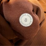 Lululemon  Align Ribbed High-Rise Pant 25" Roasted Brown size 8 legging Photo 6