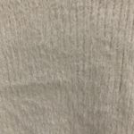 Boston Proper  Women’s Size Medium White Furry Long V‎ Neck Ribbed Tank Top Photo 2