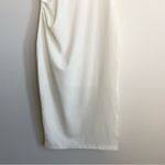 Hello Molly Nights of Passion Midi Dress White Medium Fitted Sexy Bodycon Sheath Photo 3