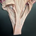 Free People  Women's Take It Away Thong Bodysuit, Pink Combo, S Photo 7