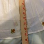 In Bloom  Cream Blouse with Gold Floral Embroidery Photo 4