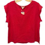 Three Dots  Fuschia Top nwt Photo 0