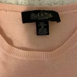 Peck & Peck Blush Pink Cashmere Crewneck Top Photo 2