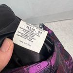 Jessica McClintock Gunne Sax Strapless Purple Mixed Print Cocktail Dress Sz 11 Photo 8