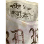 Hard Rock Cafe  Fitted Sublimation Baby Tee Size Small. New No Tags Photo 3