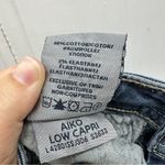 Silver Jeans Silver Aiko thick stitch low denim jean capri capris women's 30 embroidered Photo 8