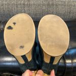 Steven By Steve Madden  Black Suede Studded Barc High Heel Clogs Sz 9B Photo 11