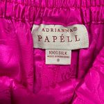Adrianna Papell Fuchsia Pink Silk Skirt With Floral Design Size 8 Photo 1
