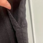 Habitat Black LinePants Womens Large Cropped Ankle Pull On Casual Minimalist Photo 2