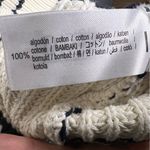 ZARA  Striped Cream Women's Sweater in size Small Photo 7