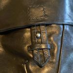 Costume National convertible Leather Bootie Boots Black Size 7.5 Photo 12