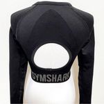 Gymshark Flex Sports Long Sleeve Black Crop Top XS Photo 6