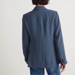 Madewell NEW The Rosedale Blazer in Crepe 10 Photo 4