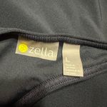 Zella Interlude Rib Cutout Dress Women's Large Navy Blue Sleeveless Knee Length Photo 4