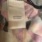 Jennifer Lopez Black Floral Long Sleeve Dress Photo 6