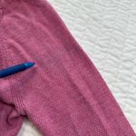 Gap  Women's Pink V-Neck knit Sweatshirt Photo 8