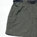 Columbia Women’s “Sandy River” Green Belted Cargo Short size large Photo 5