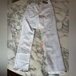 J.Crew NWT Slim straight high rise jean white Sz 26 Photo 6