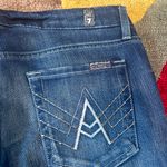 7 For All Mankind NWOT ‘A’ Pocket Bootcut Jeans Low Rise Y2K Style Vintage 29 Photo 2