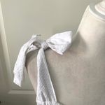 NEW Victoria Dunn King Street Tie Strap Maxi Dress in Eyelet White Size undefined Photo 6