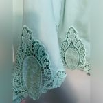 Tobi  Mint Feeling Cami Shift Lace Trim Mini Dress SZ S Photo 1