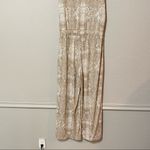 Juicy Couture Sleeveless Python Print Cinched Waist Jumpsuit Womens S Casual Photo 9