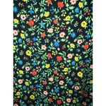 Boden Ruched Bust Ditzy Floral Preppy‎ Tie Waist Mini Pockets Size 6 Petite Black Photo 9