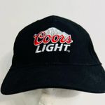 Acme Coors Light Embroidered Black Baseball Cap Photo 0