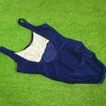 White Stag Vintage‎  Women's 12 Blue One Piece Bathing Suit Swim Beach Photo 4