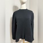 Banana Republic  women’s black crewneck chunky knit sweater in size small Photo 1