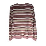 Alfred Dunner  Petite Cardigan Top Set Striped Acrylic Knit Sweater PM Photo 7