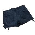 Loft Ann Taylor  Dark Blue Jean Short w/ Tie Sides, Sz 4/27 Photo 4