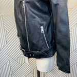 Levi's Faux Leather Faux Fur Collared Moto Jacket Photo 6