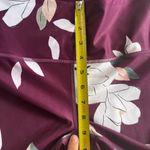 Athleta Leggings Floral Elation Stretch Plum Waist Pocket Size S Photo 7