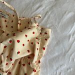 Madewell Strawberry Front Tie Keyhole Cami Top Photo 5