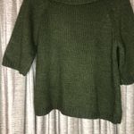 Paraphrase  Cropped Short Sleeve Turtleneck Cowlneck Sweater Size Medium Photo 10