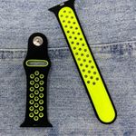 42/44mm SM Neon Apple Watch Band Sport Black Photo 0