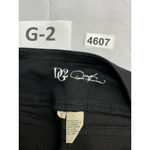 Diane Gilman Womans DG2  Bermuda Shorts Small Black Pullon Photo 3